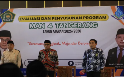 Rapat Evaluasi dan Penyusunan Program MAN 4 Tangerang Tahun Ajaran 2025-2026