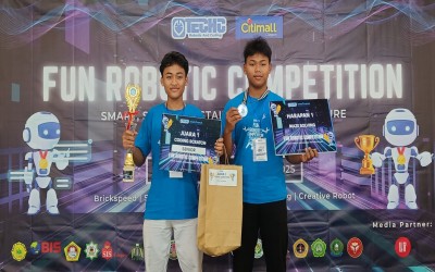 Robotik MAN 4 Tangerang Raih Juara di Ajang Fun Robotic Competition 2025